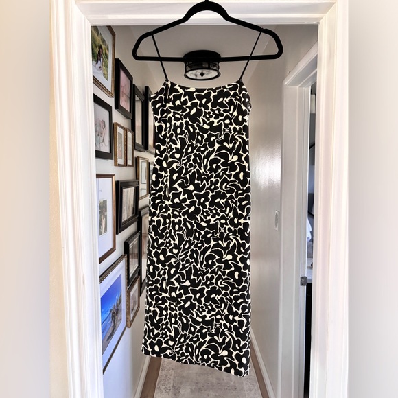 Zara Jaquard midi dress - Picture 3 of 3